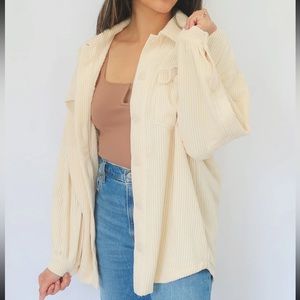NWT Tan Corduroy Jacket